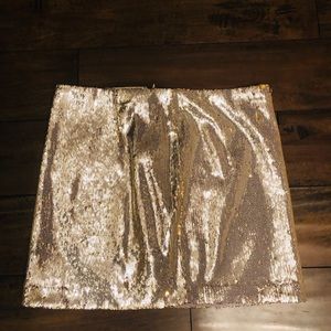 Charlotte Russe Sequin skirt